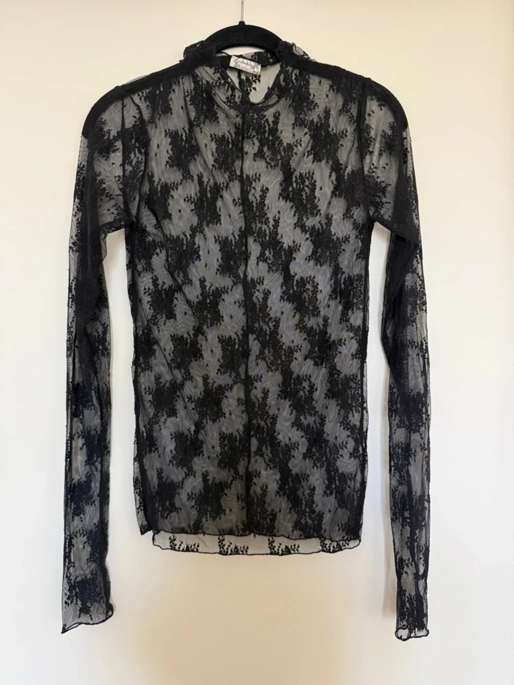 Free People Lady Lux Layering Top in Black - Picture 2 of 4
